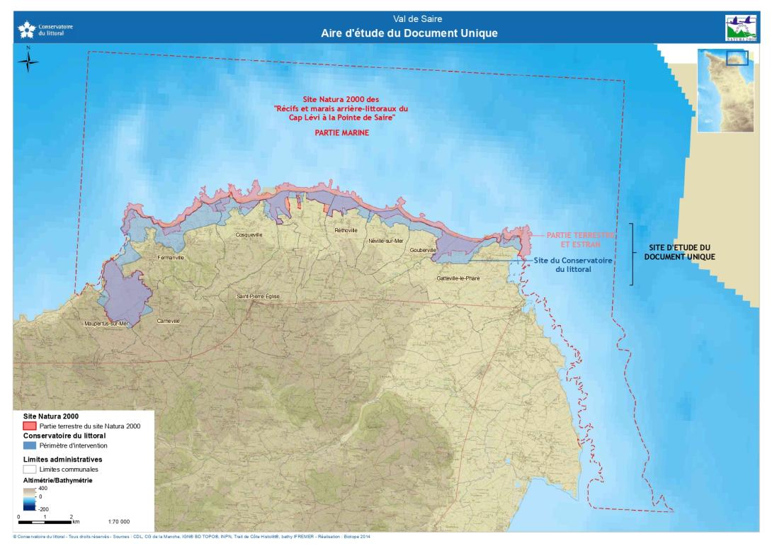 Carte du site Natura 2000